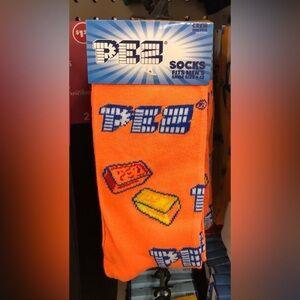 Pez Candy Novelty Socks Men’s 6-12 NWT